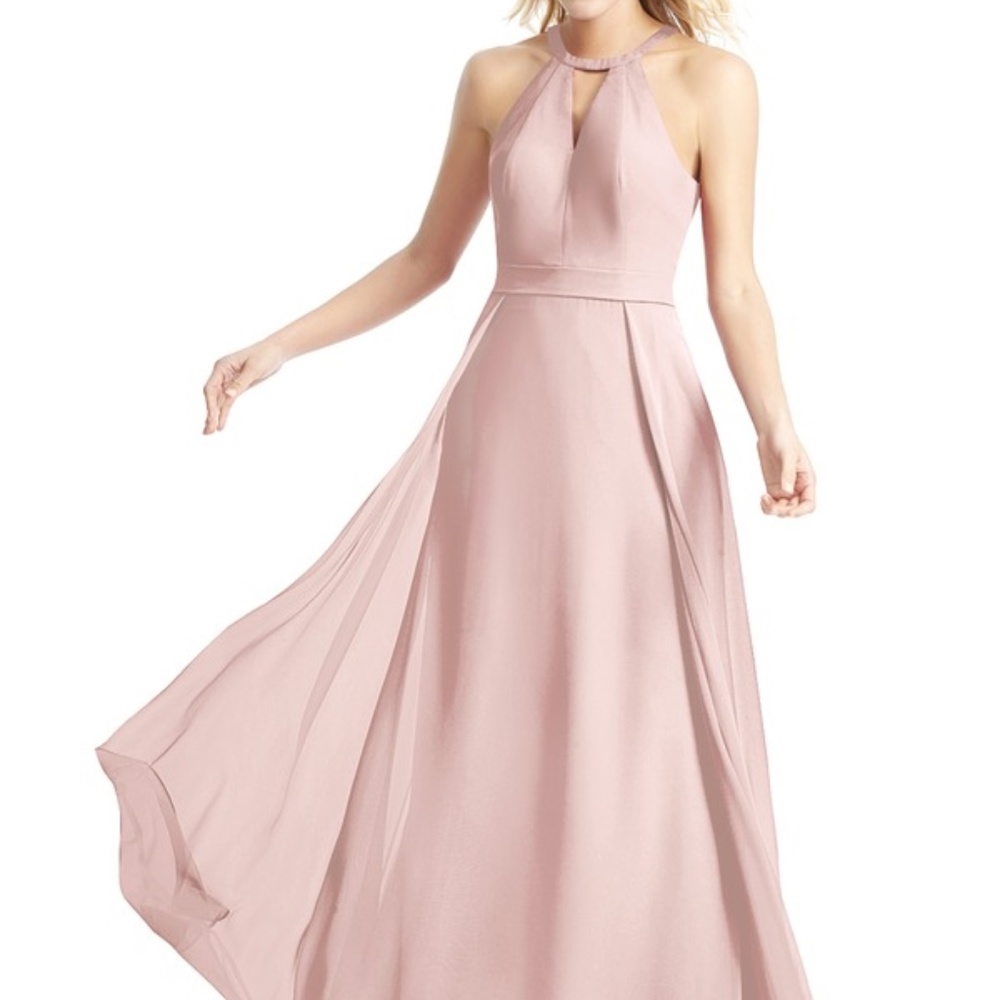 Azazie Melody Bridesmaid Dress - Dusty Rose - sz 6